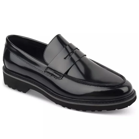 INC International Concepts Vance Loafers Black 8.5 - Picture 1 of 6